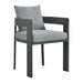 Modway Tahoe 5-Piece Outdoor Patio Aluminum Dining Set - View 17