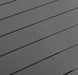 Tahoe Rectangular Outdoor Patio Aluminum Dining Table Gray