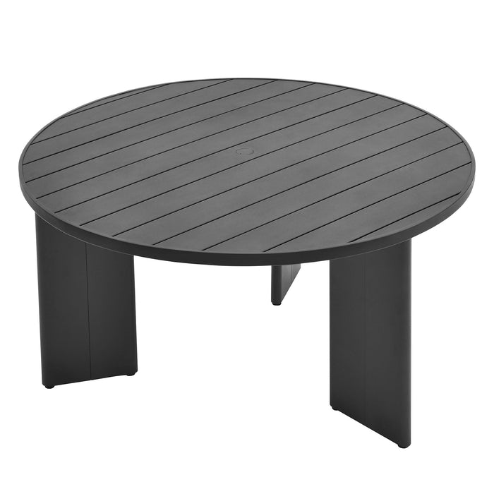 Modway Tahoe 5-Piece Outdoor Patio Aluminum Dining Set - View 10