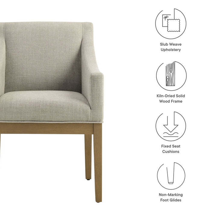 Alton Fabric Upholstered Dining Armchair