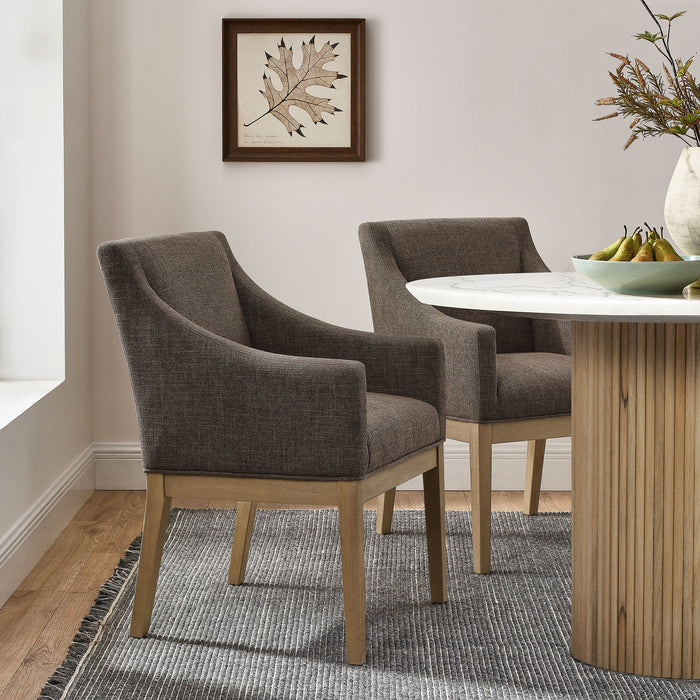 Alton Fabric Upholstered Dining Armchair