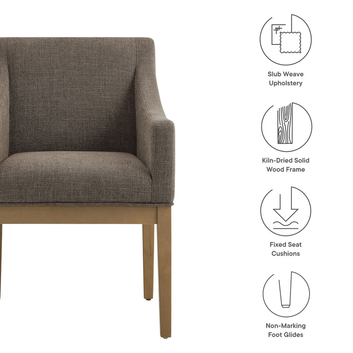 Alton Fabric Upholstered Dining Armchair