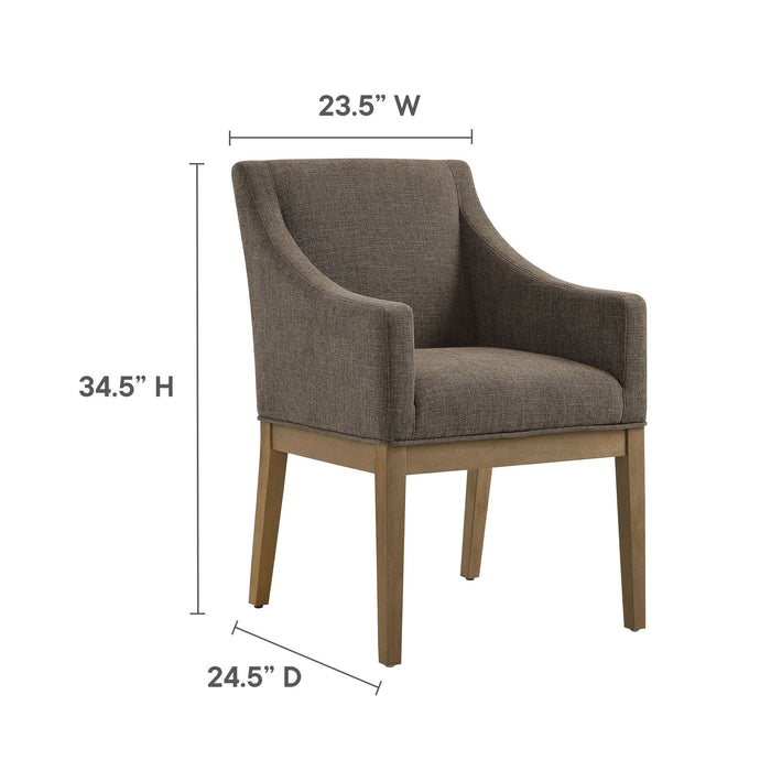 Alton Fabric Upholstered Dining Armchair