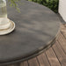 Brion 48" Indoor - Outdoor Patio Concrete Round Dining Table Gray