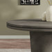 Brion 48" Indoor - Outdoor Patio Concrete Round Dining Table Gray