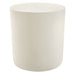 Brion Indoor - Outdoor Patio Concrete Stool White