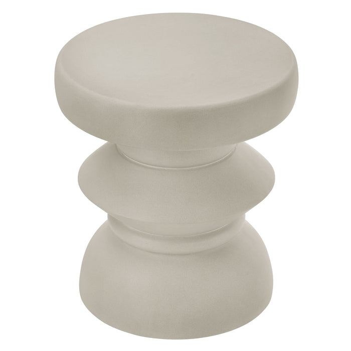 Modway Terza Indoor - Outdoor Patio Concrete Side Table Living Room Furniture - Features