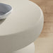 Modway Terza Indoor - Outdoor Patio Concrete Side Table Living Room Furniture - Lifestyle View