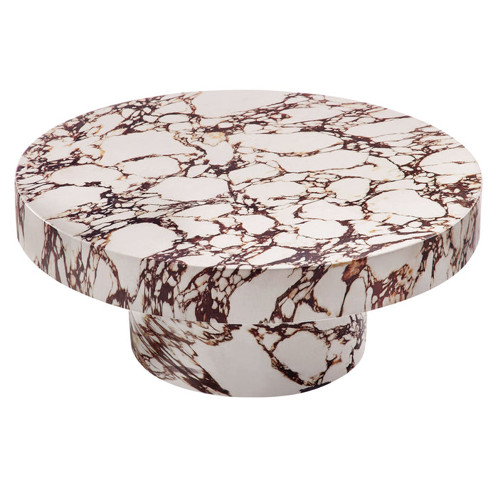 Alora Indoor - Outdoor Patio Concrete Round Coffee Table