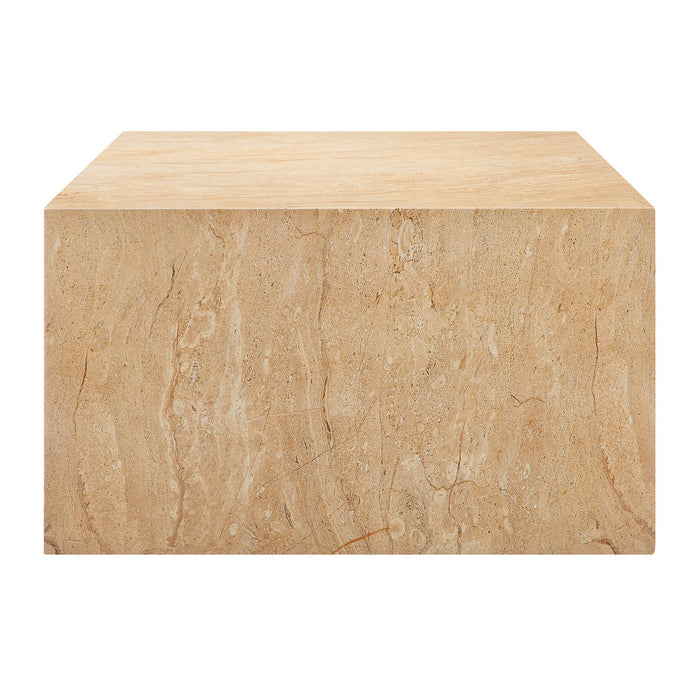 Modway Jordana Square Plinth Indoor - Outdoor Patio Concrete Coffee Table Living Room Furniture - View 18