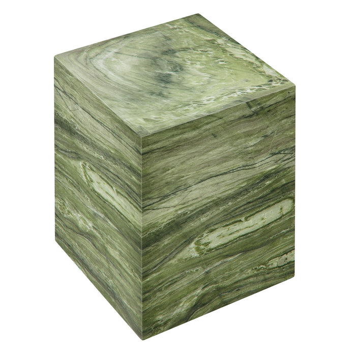 Modway Jordana Square Plinth Indoor - Outdoor Patio Concrete Side Table Living Room Furniture - Installation View