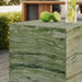 Modway Jordana Square Plinth Indoor - Outdoor Patio Concrete Side Table Living Room Furniture - Dimensions