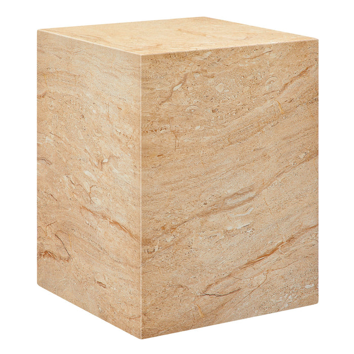 Modway Jordana Square Plinth Indoor - Outdoor Patio Concrete Side Table Living Room Furniture - View 19