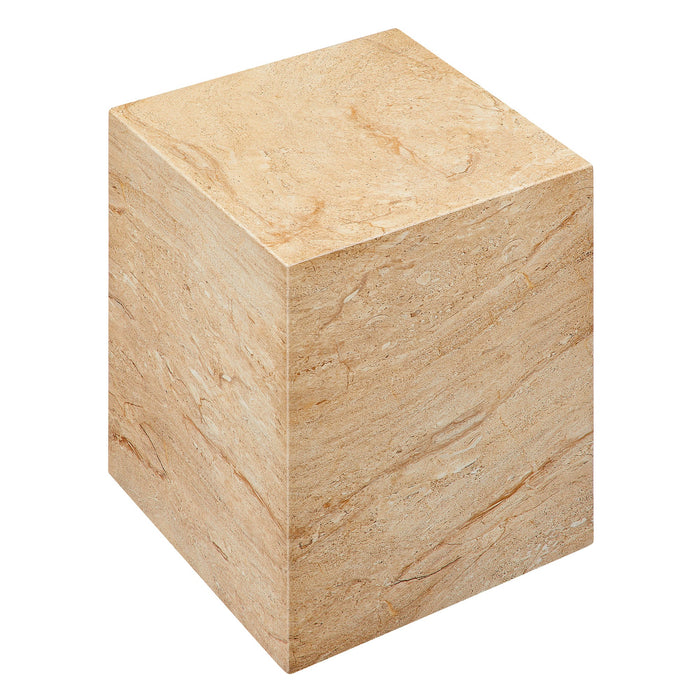 Modway Jordana Square Plinth Indoor - Outdoor Patio Concrete Side Table Living Room Furniture - View 17