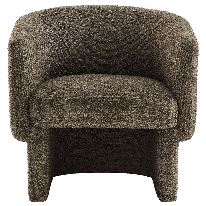 Muse Boucle Fabric Barrel Accent Chair