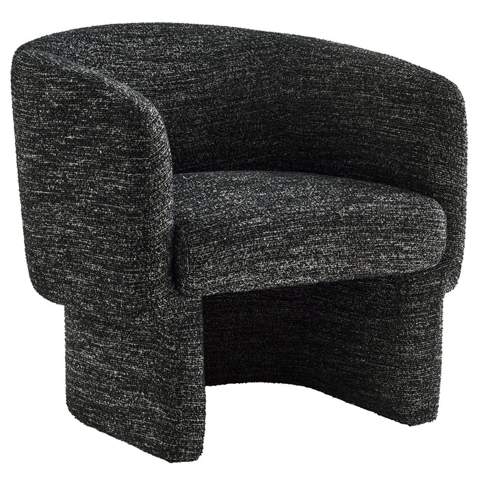 Muse Boucle Fabric Barrel Accent Chair