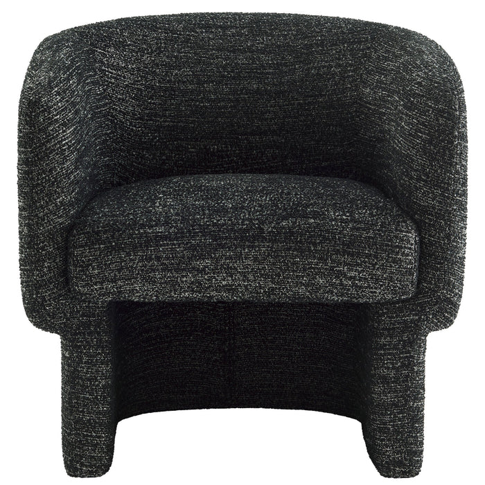 Muse Boucle Fabric Barrel Accent Chair