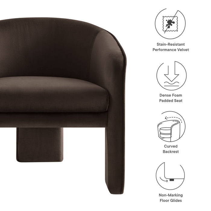 Modway Greer Barrel Accent Chair Living Room Furniture - View 34