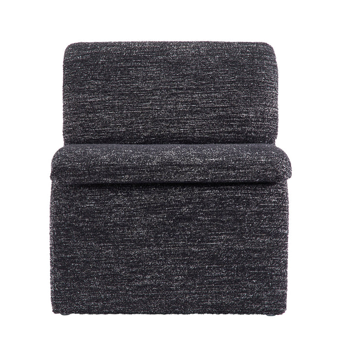 Dune Boucle Upholstered Armless Accent Chair