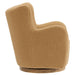 Modway Montrose Wingback Sherpa Swivel Accent Chair Living Room Furniture - Lifestyle View