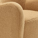 Modway Montrose Wingback Sherpa Swivel Accent Chair Living Room Furniture - Installation View