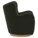 Modway Montrose Wingback Sherpa Swivel Accent Chair Living Room Furniture - View 13