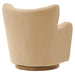 Modway Montrose Wingback Sherpa Swivel Accent Chair Living Room Furniture - View 22