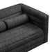 Modway Relle Channel Tufted Boucle Upholstered Loveseat Living Room Furniture - Installation View
