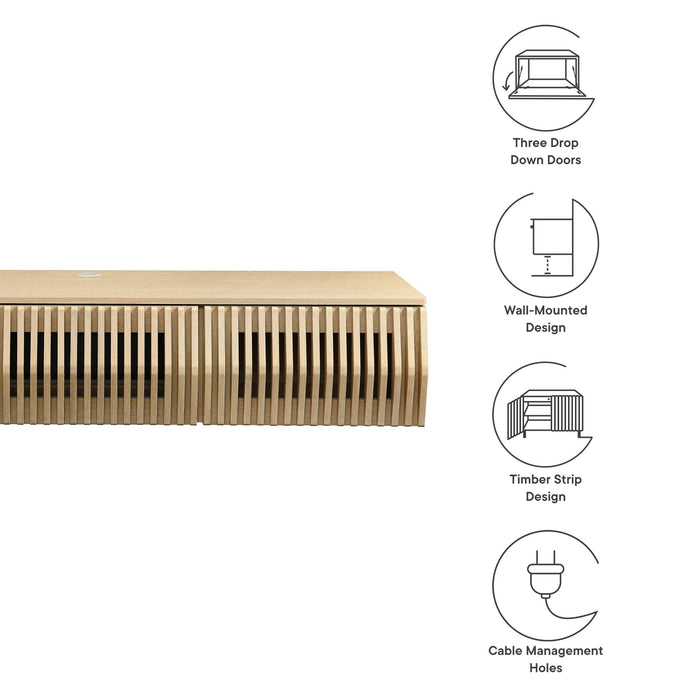 Vaughn 64" Wall Mount TV Stand