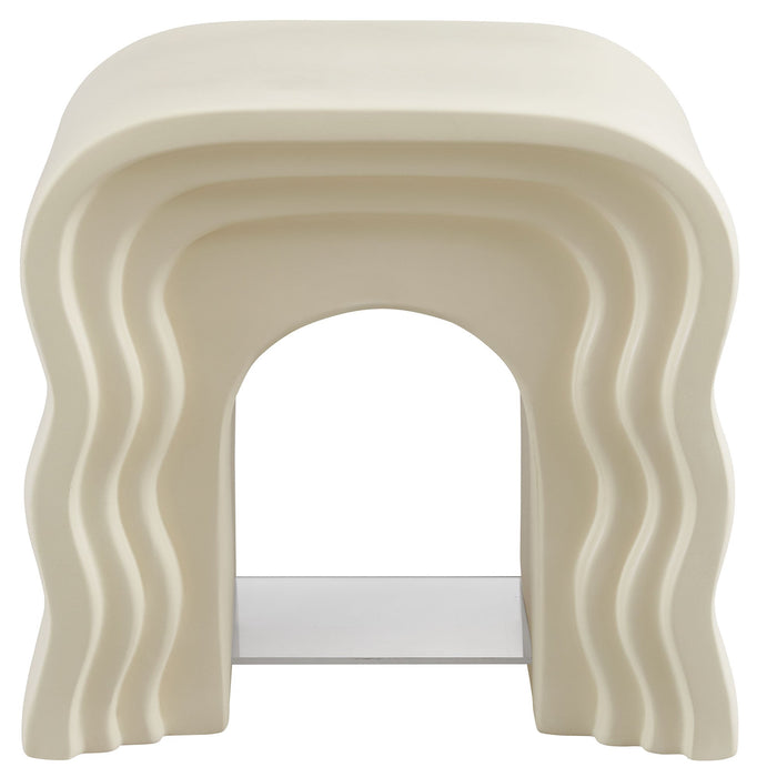 Modway Jorin Squiggle Side Table Living Room Furniture - Dimensions