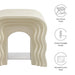 Modway Jorin Squiggle Side Table Living Room Furniture in Green - Side View