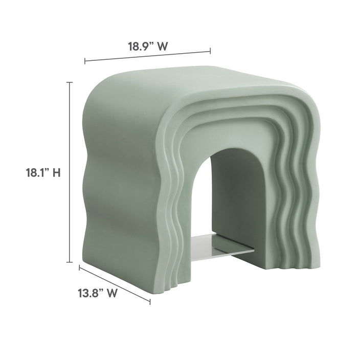 Modway Jorin Squiggle Side Table Living Room Furniture - View 10