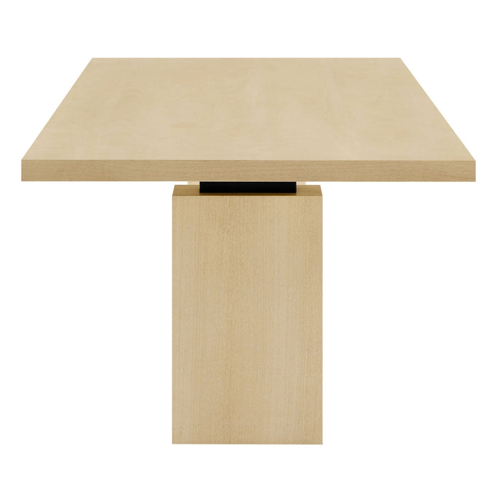 Piston 82" Rectangular Wood Dining Table