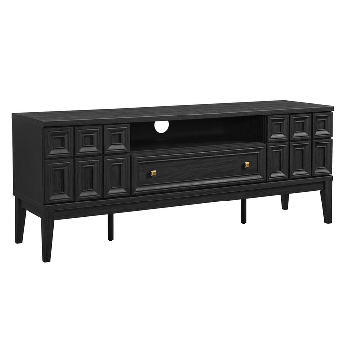 Modway Samos 59" TV Stand Living Room Furniture in Black