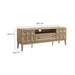 Modway Samos 59" TV Stand Living Room Furniture - View 12
