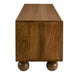 Modway Sorren Scalloped 71" Wood TV Stand Living Room Furniture - Lifestyle View