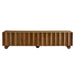 Modway Sorren Scalloped 71" Wood TV Stand Living Room Furniture - Dimensions