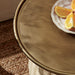Modway Lazaro Round Rattan Side Table Living Room Furniture - Close-Up