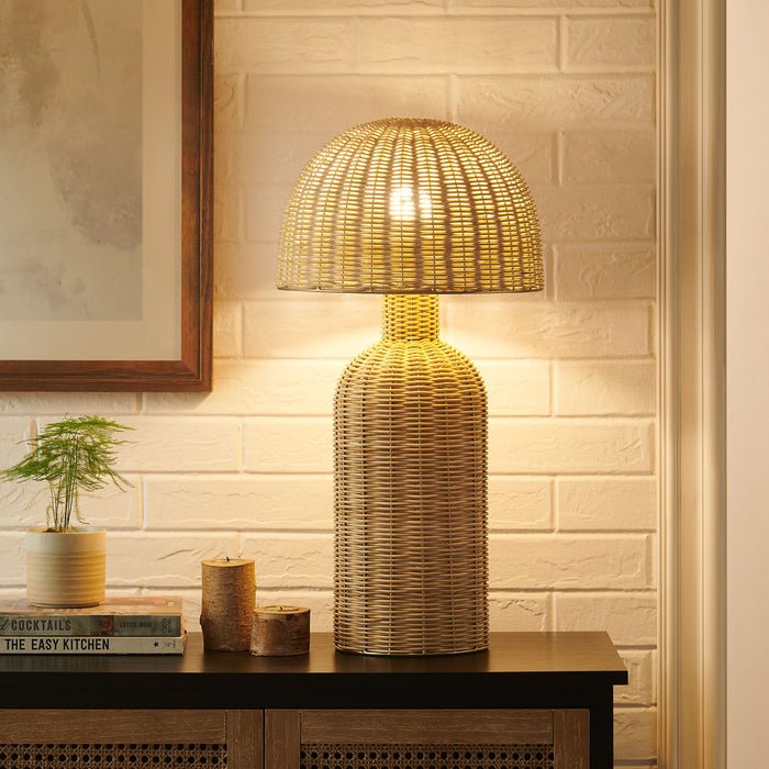 Briar Rattan Table Lamp