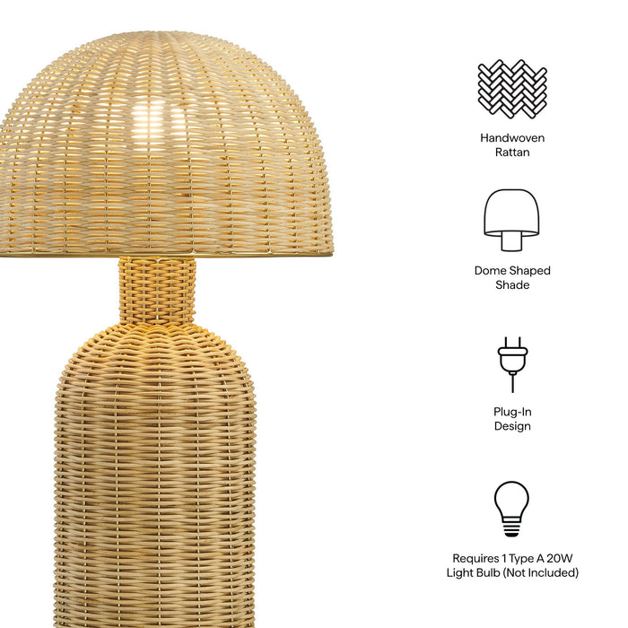 Briar Rattan Table Lamp