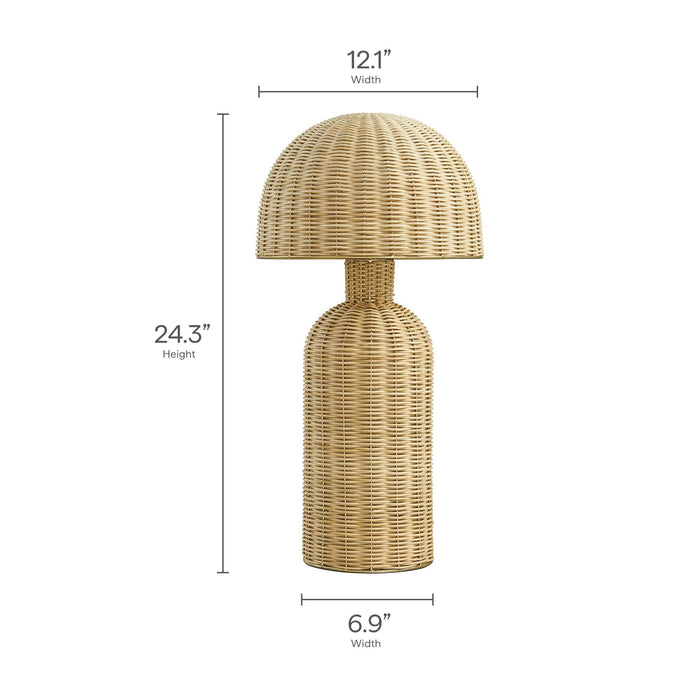 Briar Rattan Table Lamp