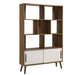 Modway Transmit 45" Bookcase with Sliding Doors Storage Shelf - View 17