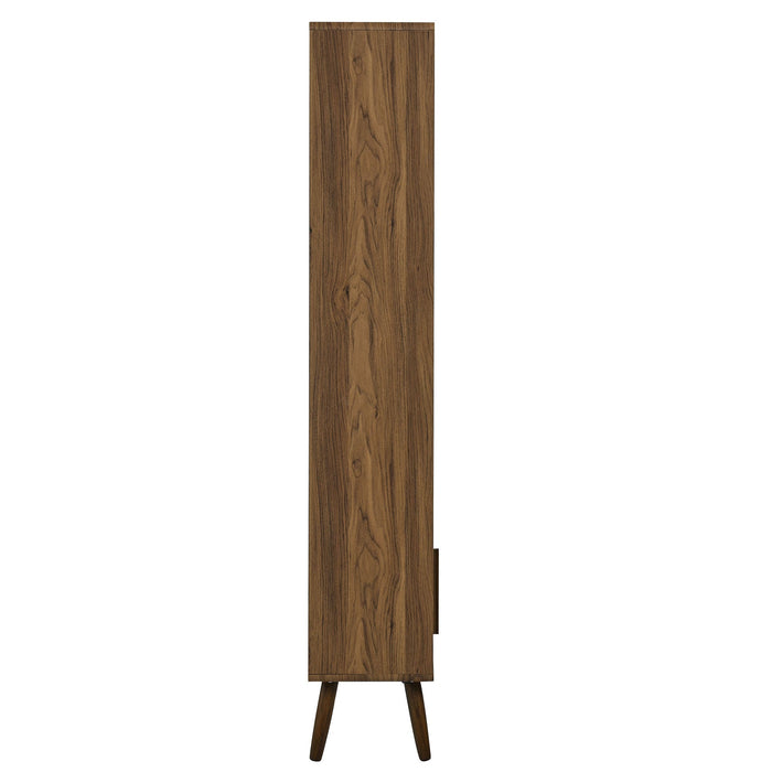 Modway Transmit 45" Bookcase with Sliding Doors Storage Shelf - Lifestyle View