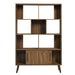 Modway Transmit 45" Bookcase with Sliding Doors Storage Shelf - Features