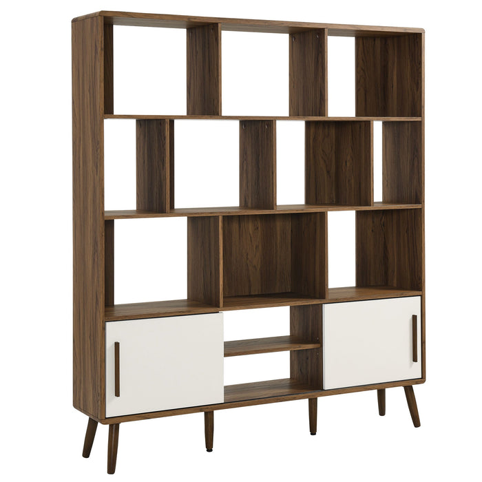 Transmit 59" Bookcase with Sliding Doors