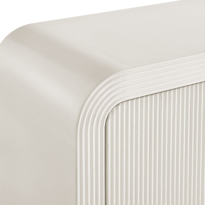 Waterflute 70" Fluted Sideboard Cabinet