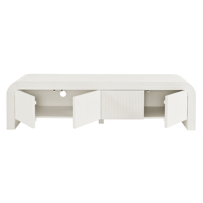Modway Waterflute 68" Fluted TV Stand Living Room Furniture - Features