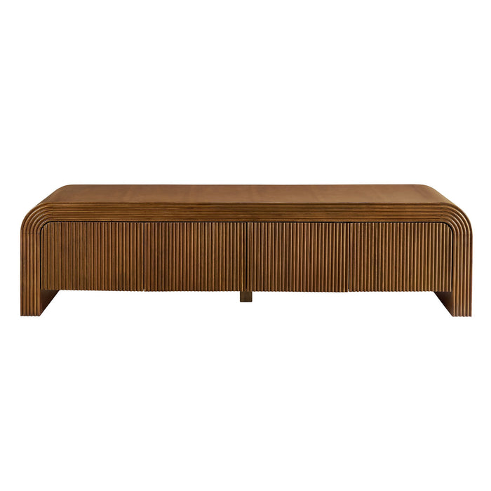Modway Waterflute 68" Fluted TV Stand Living Room Furniture - View 14
