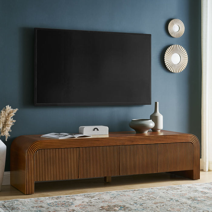 Modway Waterflute 68" Fluted TV Stand Living Room Furniture - View 9