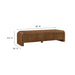 Modway Waterflute 68" Fluted TV Stand Living Room Furniture - View 11